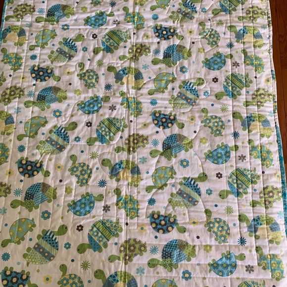 Handmade baby quilt - Picture 2 of 12